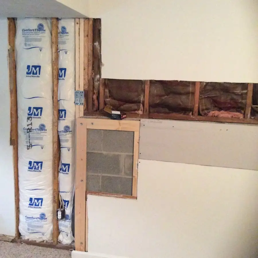 Wall insulation replacement during Contents Cleaning & Restoration in Cimarron Hills